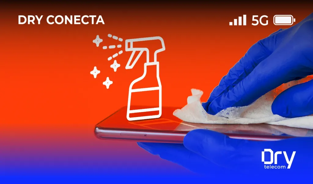 Qual a melhor forma de limpar a tela do celular?