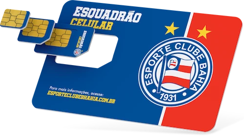 Esquadrão Celular, chip do Bahia Futebol CLube