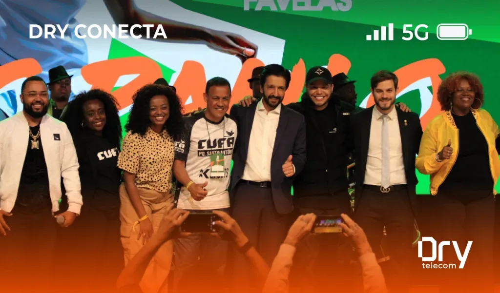 Dry e Alô Social marcam presença em evento de abertura da Taça das Favelas