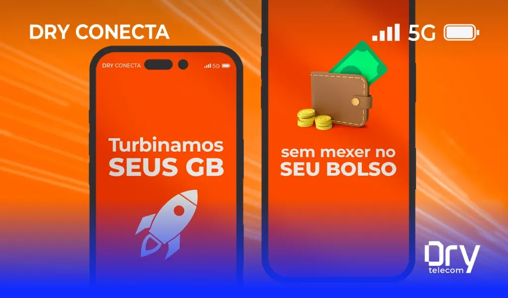 Novos planos Dry: mais internet pelo mesmo preço!